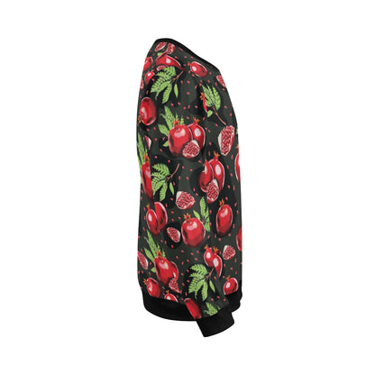 Pomegranate Pattern Print Design PG06 Men Long Sleeve Sweatshirt
