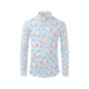 Donut Unicorn Pattern Print Design DN014 Men's Long Sleeve Shirt