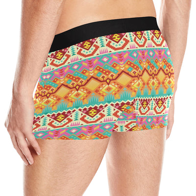 Aztec Pattern Print Design 03 Men's Boxer Briefs