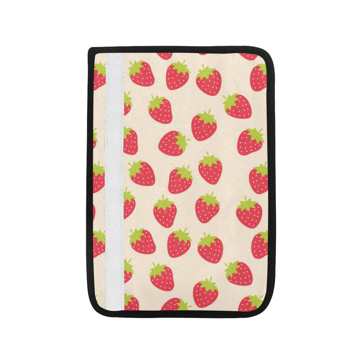 Strawberry Pattern Print Design SB02 Car Seat Belt Cover