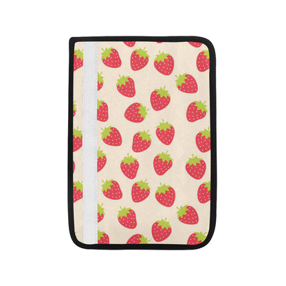 Strawberry Pattern Print Design SB02 Car Seat Belt Cover