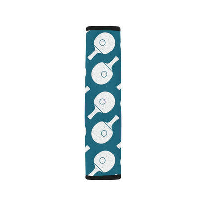 Ping Pong Pattern Print Design A02 Car Seat Belt Cover