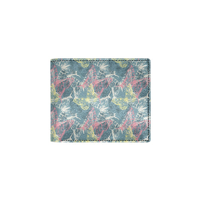 Butterfly Pattern Print Design 01 Men's ID Card Wallet