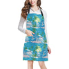 Palm Tree Beach Apron with Pocket