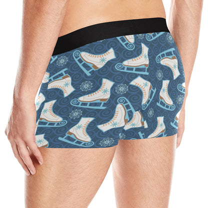 Ice Skate Pattern Print Design 01 Men's Boxer Briefs