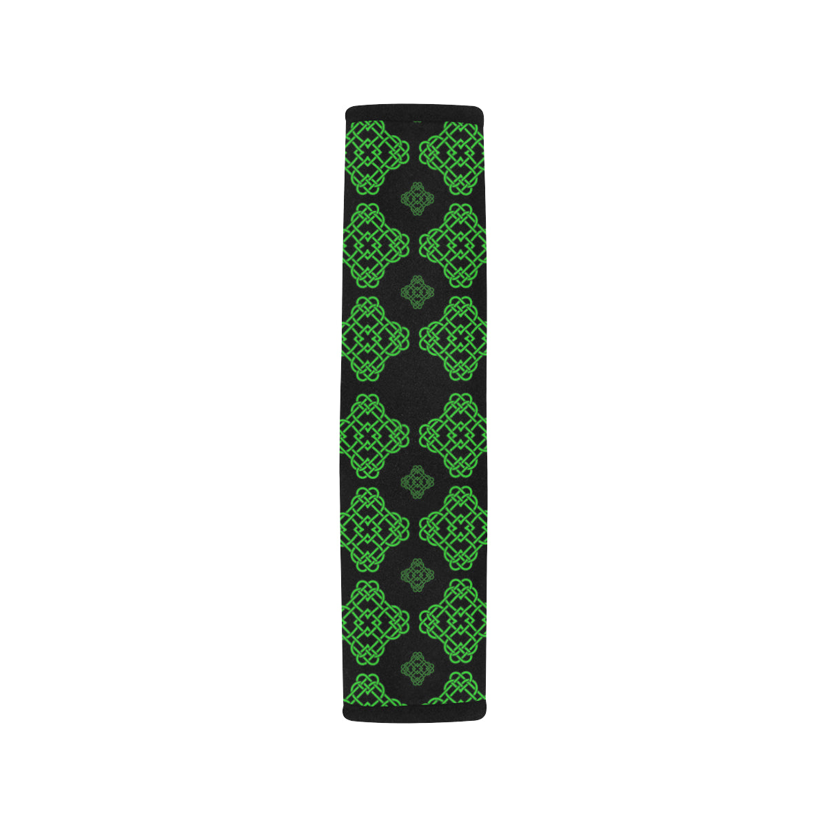 Celtic Knot Green Neon Design Car Seat Belt Cover