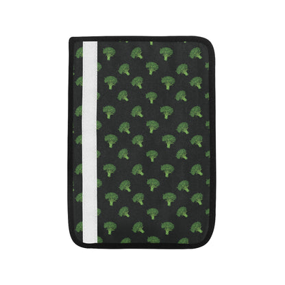 Broccoli Pattern Print Design 04 Car Seat Belt Cover