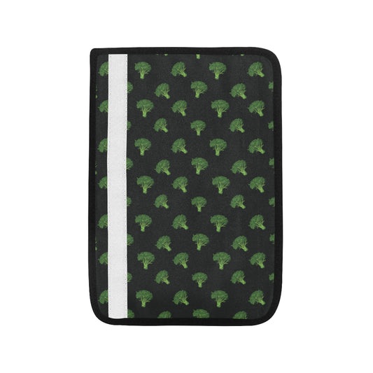 Broccoli Pattern Print Design 04 Car Seat Belt Cover