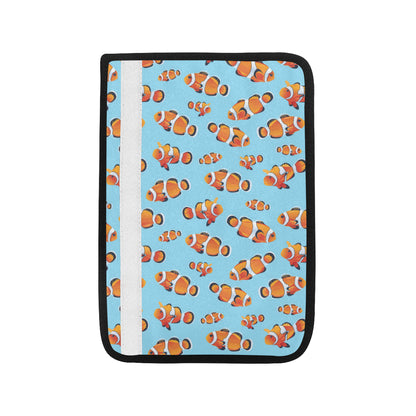 Clownfish Pattern Print Design 01 Car Seat Belt Cover