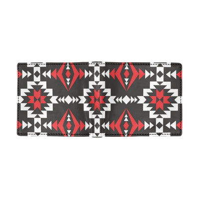 Navajo Pattern Print Design A02 Men's ID Card Wallet