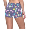 Lollipop Pattern Print Design LL03 Yoga Shorts