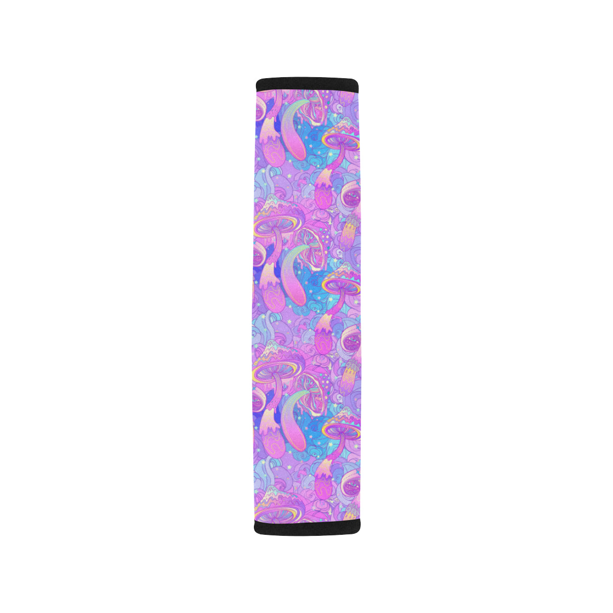 Psychedelic Trippy Mushroom Print Car Seat Belt Cover