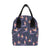 Bird Of Paradise Pattern Print Design BOP015 Insulated Lunch Bag