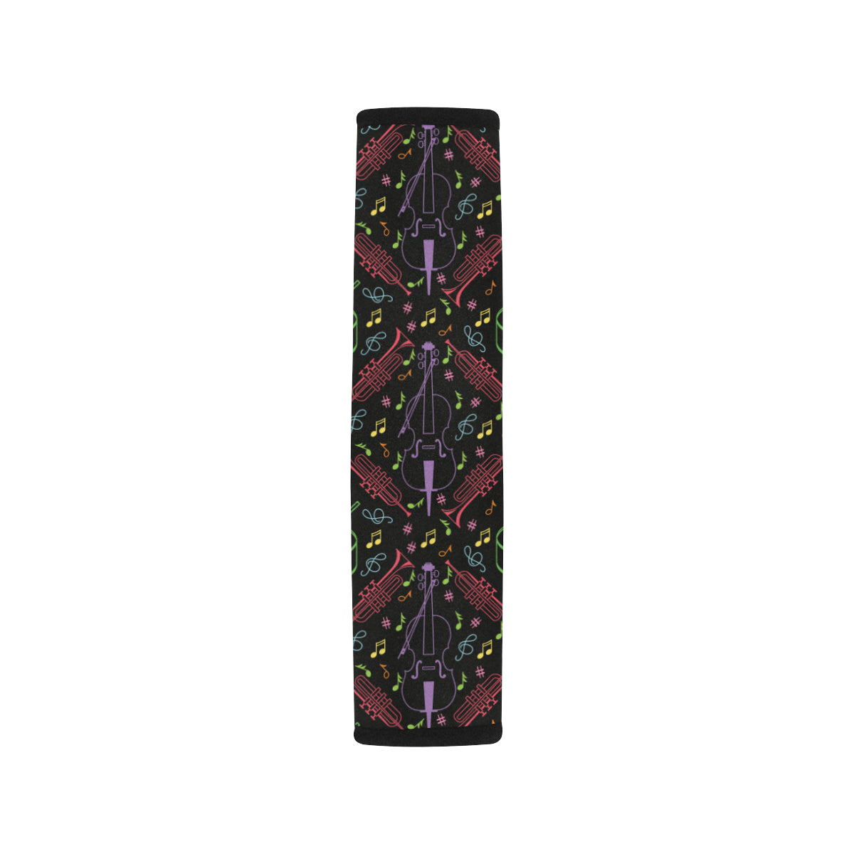 Cello Neon Pattern Print Design 02 Car Seat Belt Cover