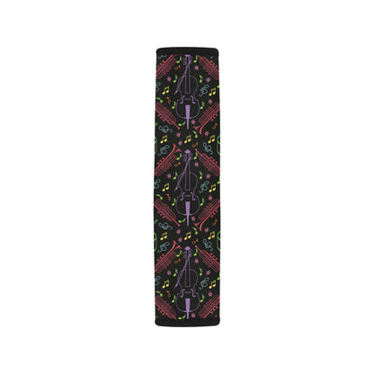 Cello Neon Pattern Print Design 02 Car Seat Belt Cover