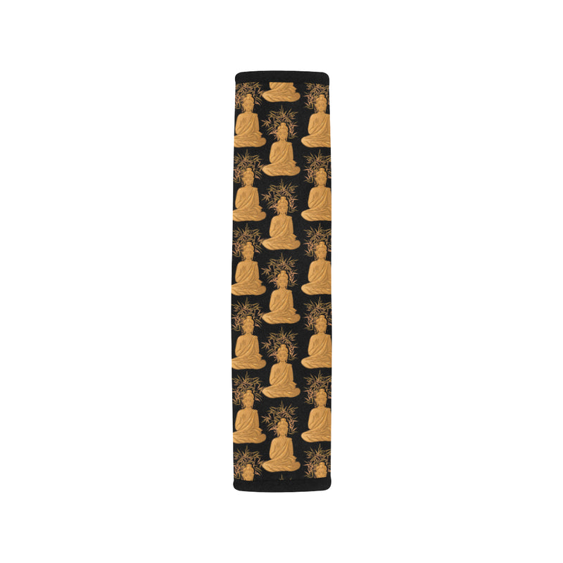 Buddha Pattern Print Design 01 Car Seat Belt Cover