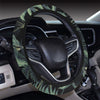 Rainforest Pattern Print Design RF02 Steering Wheel Cover with Elastic Edge