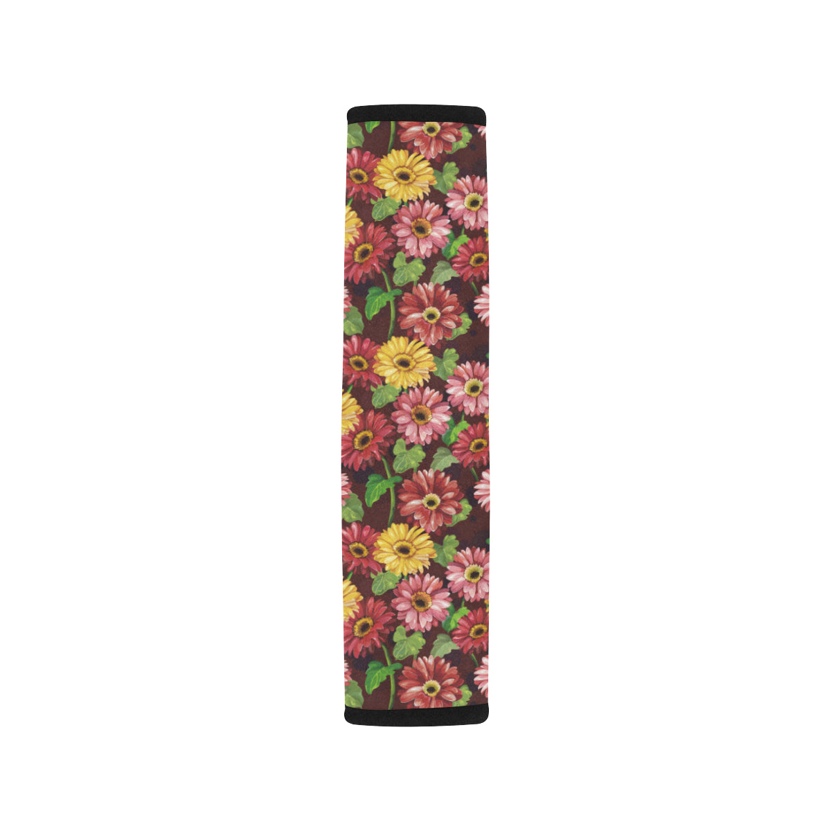 Daisy Gerbera Print Pattern Car Seat Belt Cover