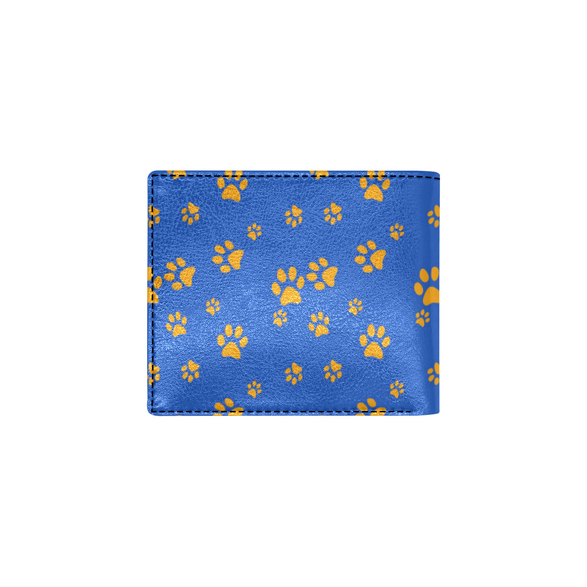 Paw Pattern Print Design A03 Men's ID Card Wallet