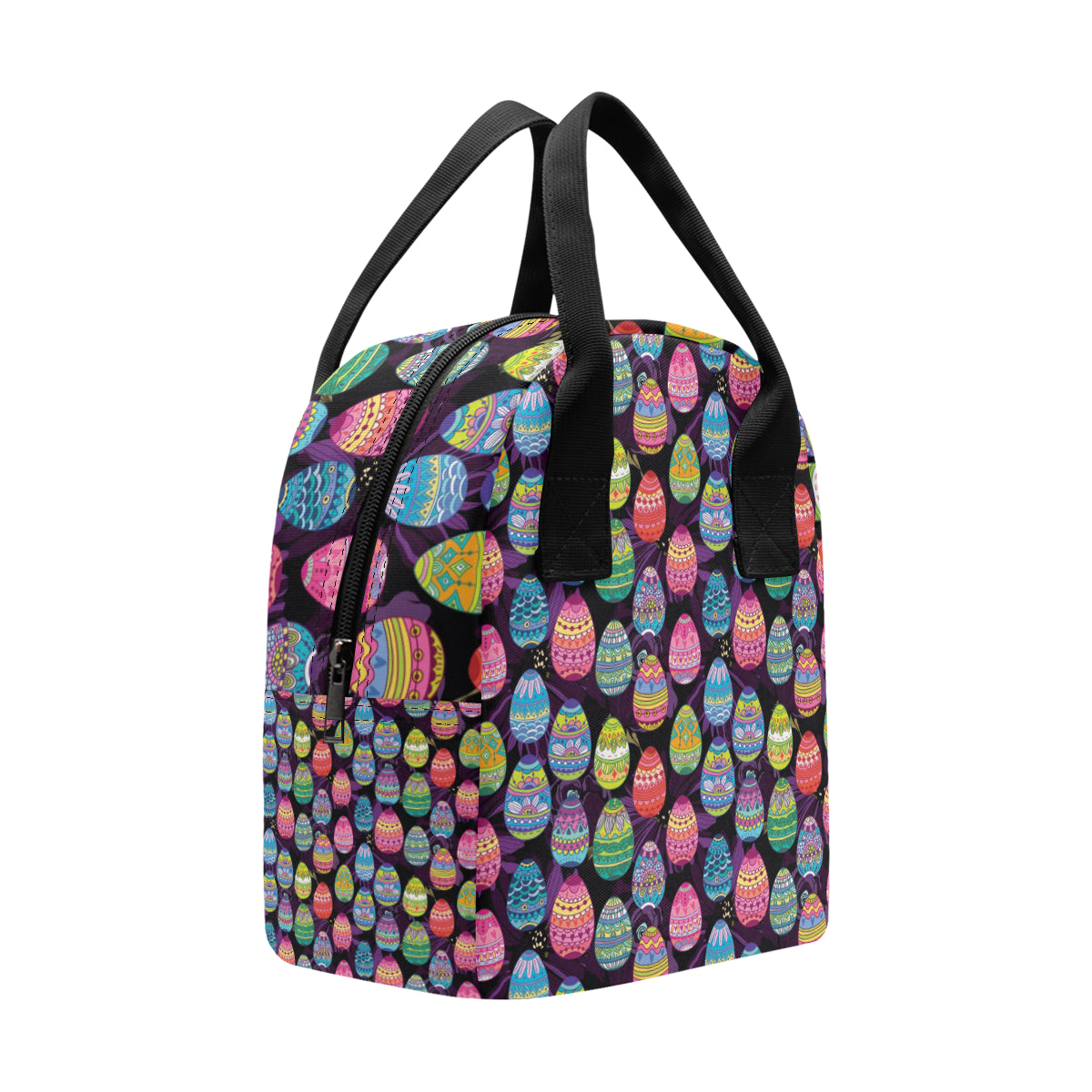 Easter Eggs Pattern Print Design RB08 Insulated Lunch Bag