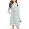 Cherry Blossom Pattern Print Design 02 Apron with Pocket