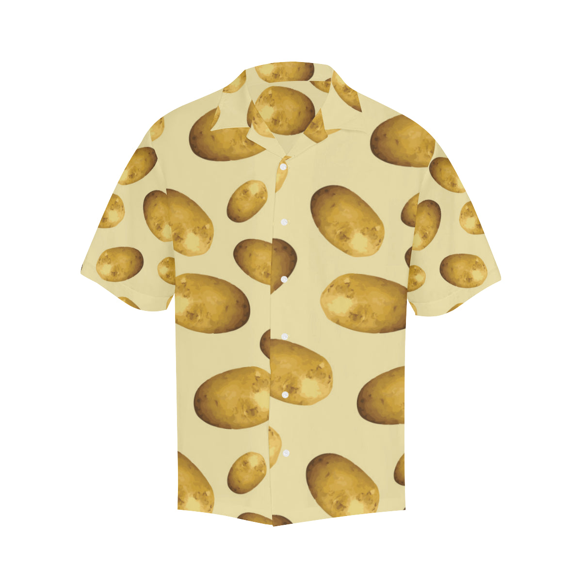 Potato Pattern Print Design A01 Men's Hawaiian Shirt
