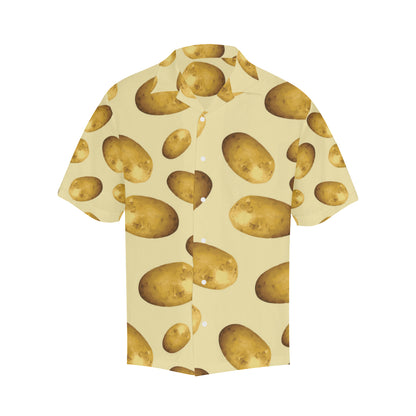 Potato Pattern Print Design A01 Men's Hawaiian Shirt
