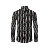 Baseball Pattern Print Design 03 Men's Long Sleeve Shirt