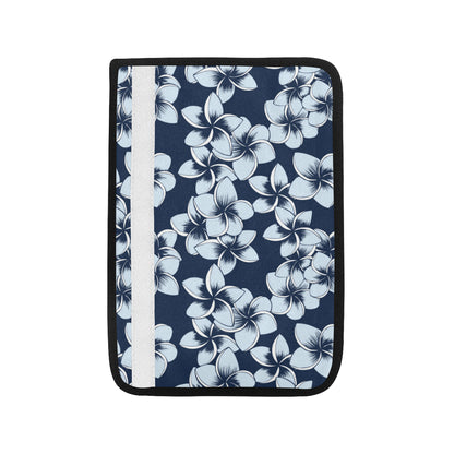 Plumeria Pattern Print Design A02 Car Seat Belt Cover
