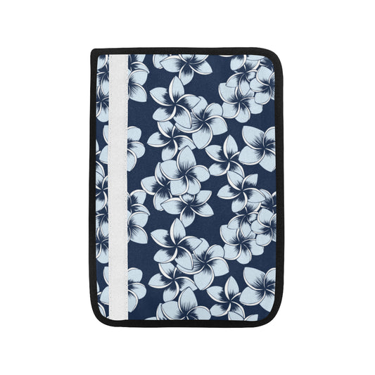 Plumeria Pattern Print Design A02 Car Seat Belt Cover