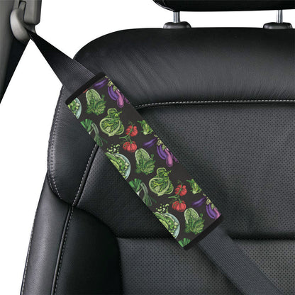 Lettuce Pattern Print Design 01 Car Seat Belt Cover
