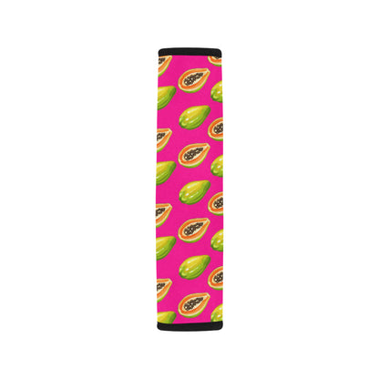 Papaya Pattern Print Design PP02 Car Seat Belt Cover