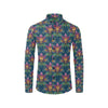 lotus Boho Pattern Print Design LO04 Men's Long Sleeve Shirt