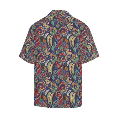 Paisley Boho Pattern Print Design A03 Men's Hawaiian Shirt
