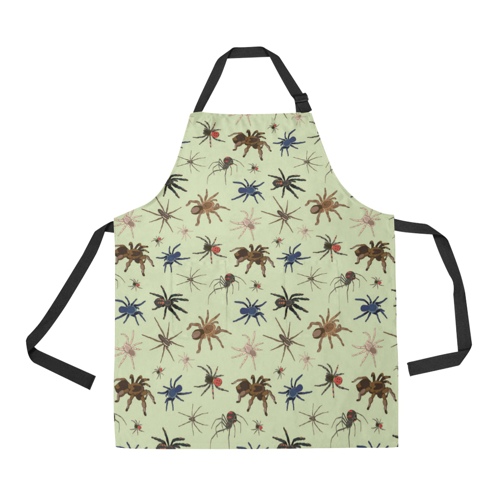 Tarantula Pattern Print Design 02 Apron with Pocket
