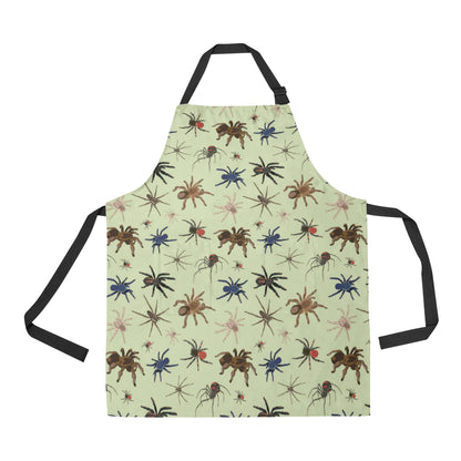 Tarantula Pattern Print Design 02 Apron with Pocket