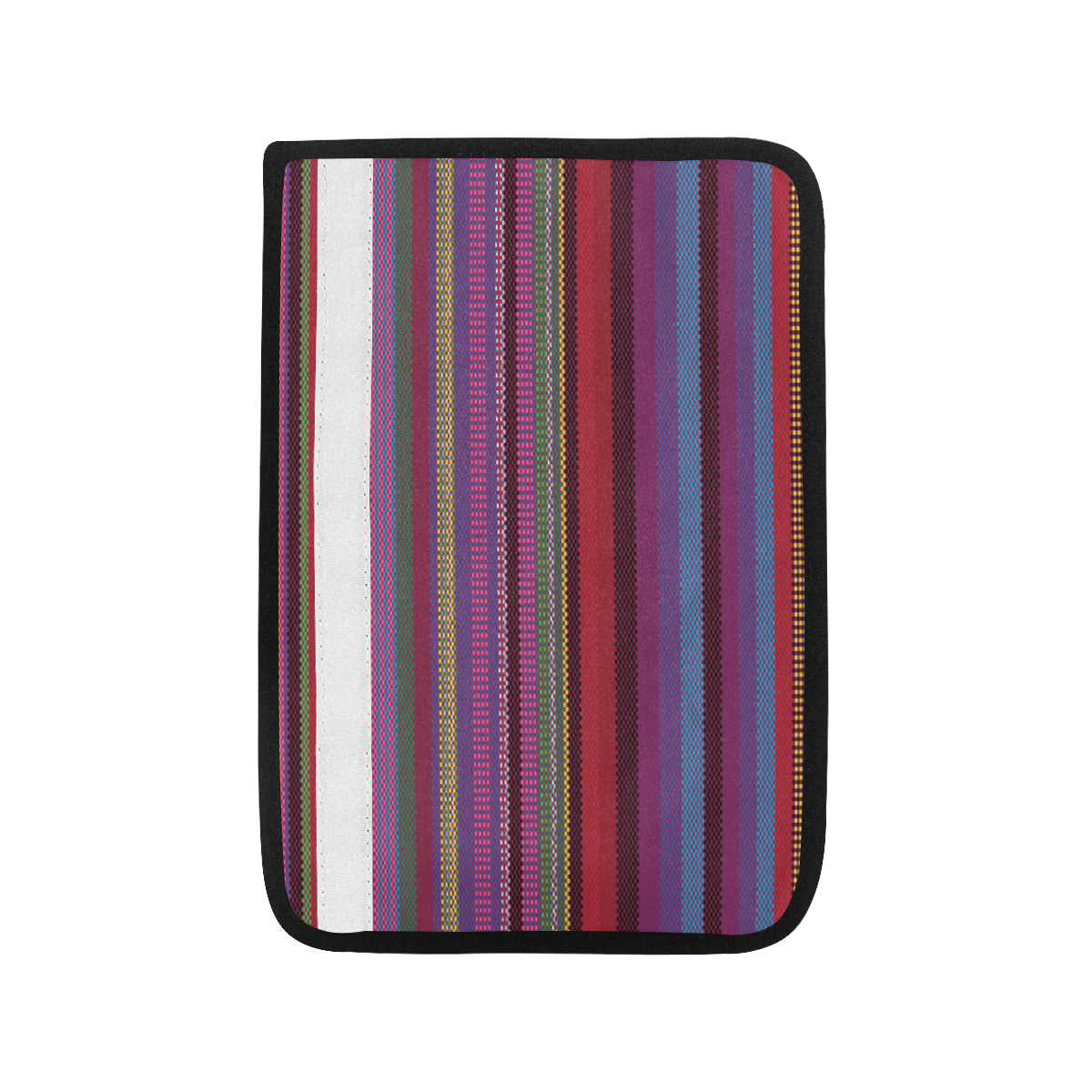 Serape Stripe Print Car Seat Belt Cover