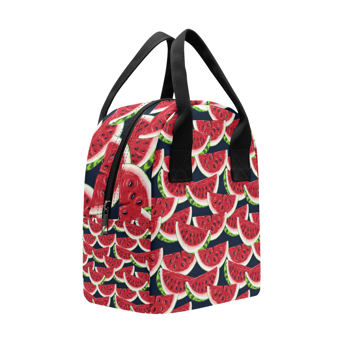 Watermelon Pattern Print Design WM011 Insulated Lunch Bag