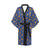 Campfire Pattern Print Design 03 Women's Short Kimono