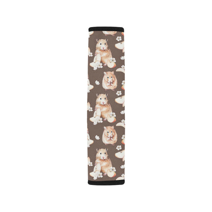 Hamster Pattern Print Design 03 Car Seat Belt Cover