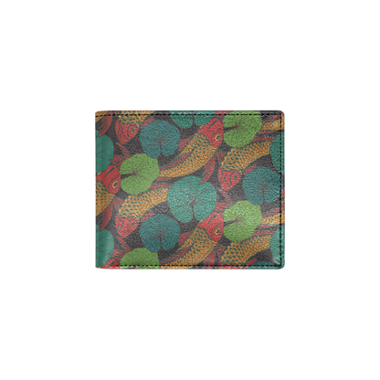 KOI Fish Pattern Print Design 01 Men's ID Card Wallet