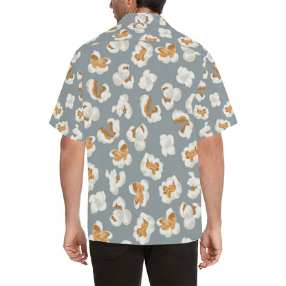 Popcorn Pattern Print Design A05 Men's Hawaiian Shirt