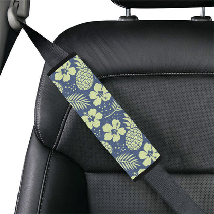 Pineapple Pattern Print Design PP07 Car Seat Belt Cover