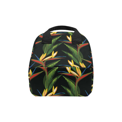 Bird Of Paradise Pattern Print Design BOP012 Insulated Lunch Bag