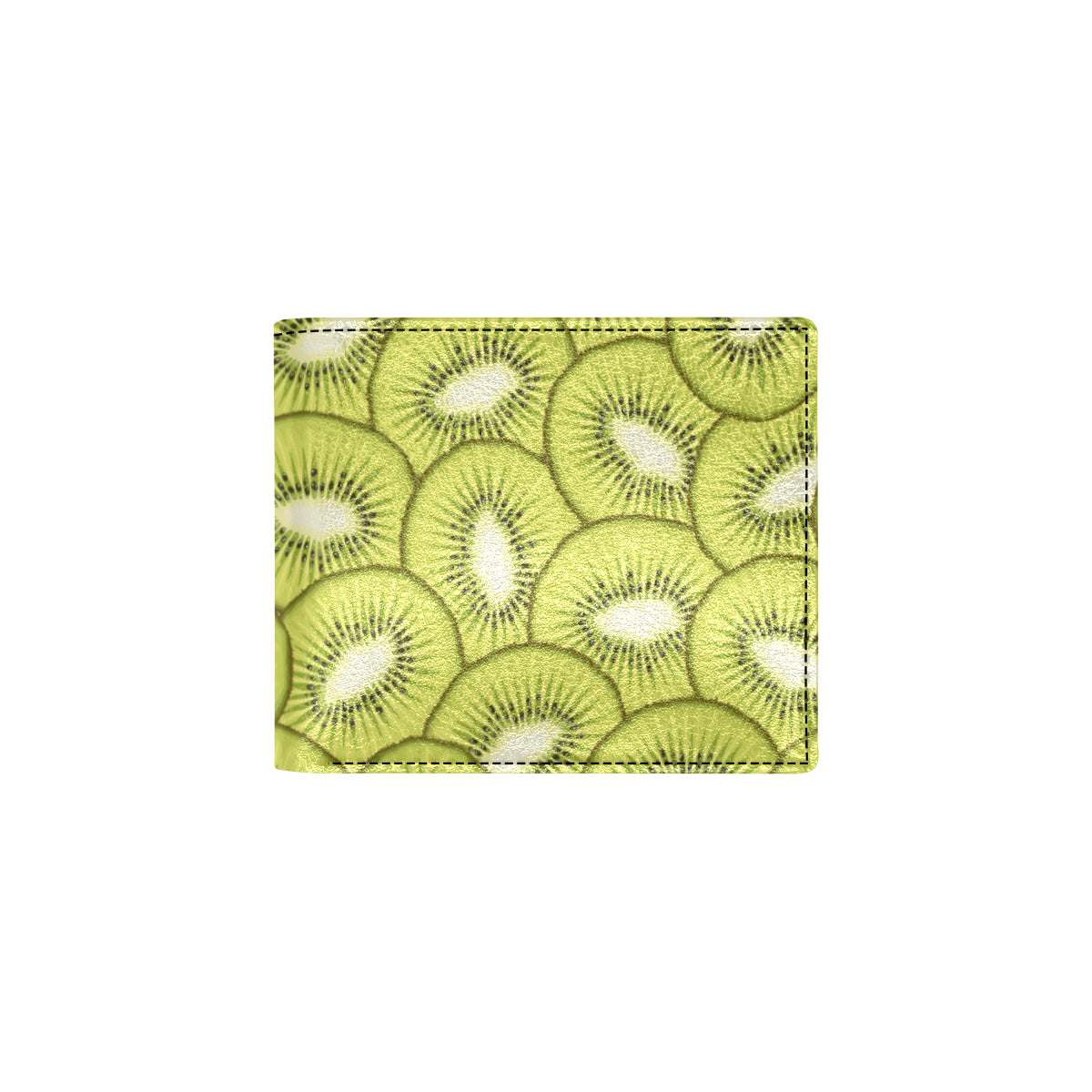 Kiwi Pattern Print Design KW07 Men's ID Card Wallet