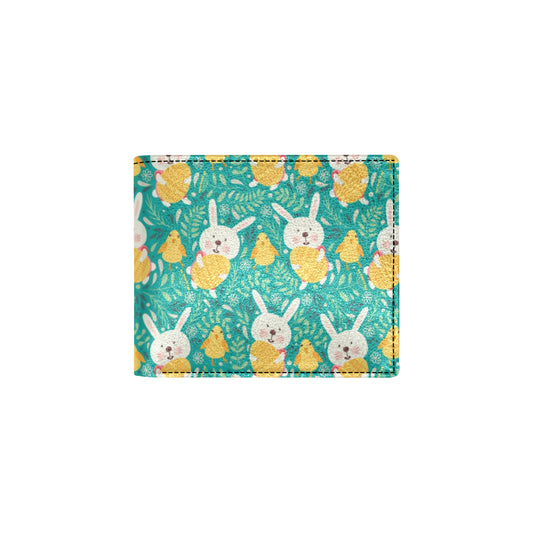 Easter Eggs Pattern Print Design RB02 Men's ID Card Wallet