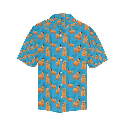 Briards Pattern Print Design 01 Men's Hawaiian Shirt