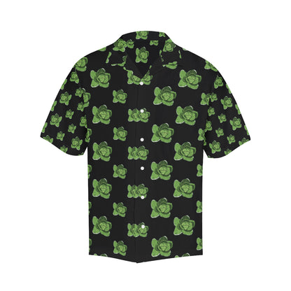 Cabbage Pattern Print Design 03 Men's Hawaiian Shirt