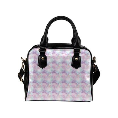 Aquarius Zodiac Pattern Print Design 01 Shoulder Handbag