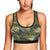 Military Camouflage Pattern Print Design 01 Sports Bra